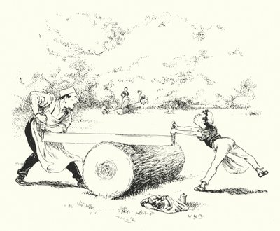 Vidět, vidět, Margery Daw (rytina) od Leonard Leslie Brooke