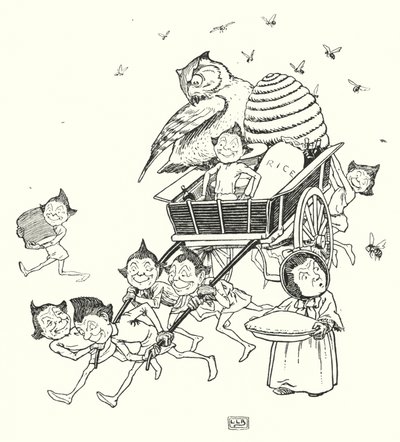 The Jumblies (litho) od Leonard Leslie Brooke