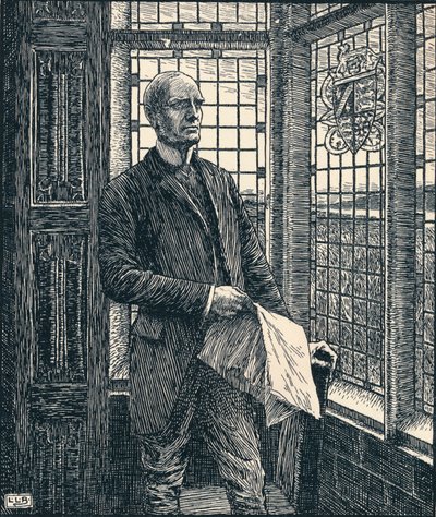 Jediný syn, c1900 od Leonard Leslie Brooke