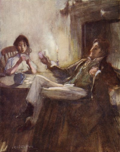Dick Swiveller a markýza od Leonard Raven Hill