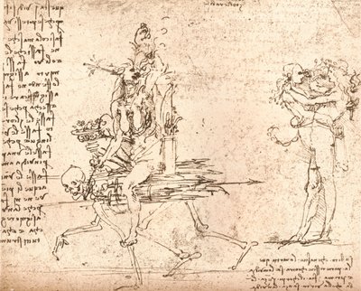 Alegorická skladba, c1472-c1519 1883 od Leonardo da Vinci
