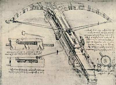 Ballista, 1928 od Leonardo da Vinci