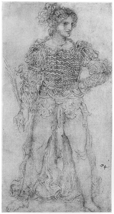 Studie kostýmů, 1954 od Leonardo da Vinci
