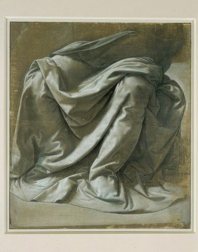 Studie šatů od Leonardo da Vinci