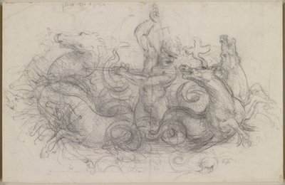 Leonardo da Vinci - Neptun, asi 1504-5 od Leonardo da Vinci
