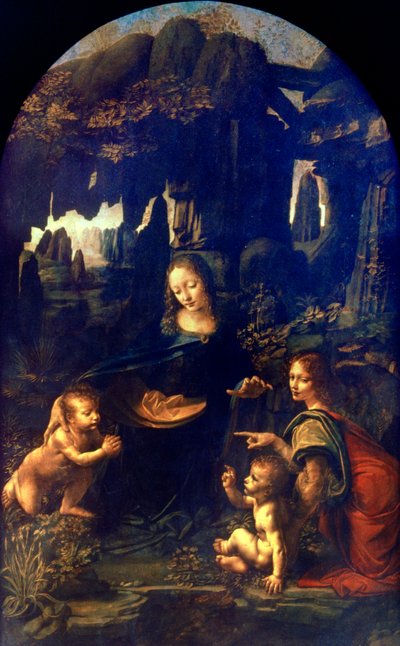 Madona ze skal, 1482-1486 od Leonardo da Vinci