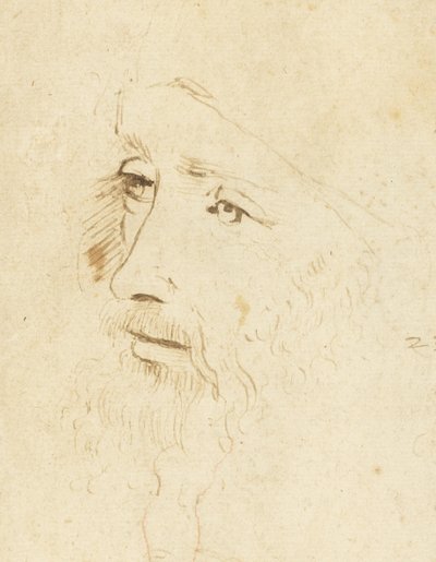 Portrét Leonarda da Vinciho, cca 1518. od Leonardo da Vinci,
