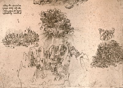Reprezentace přírodních jevů, c1472-c1519 1883 od Leonardo da Vinci