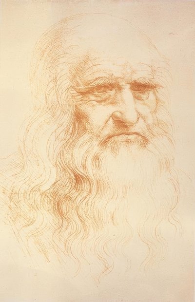 Autoportrét od Leonardo da Vinci