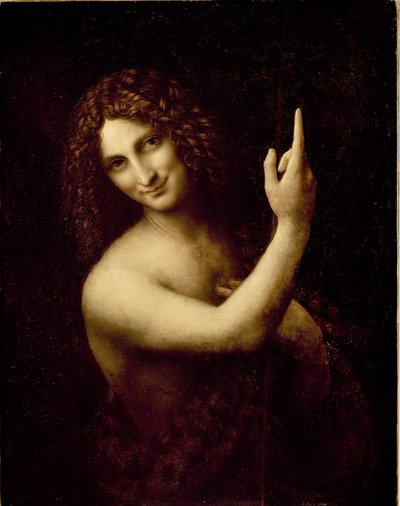 Svatý Jan Křtitel od Leonardo da Vinci