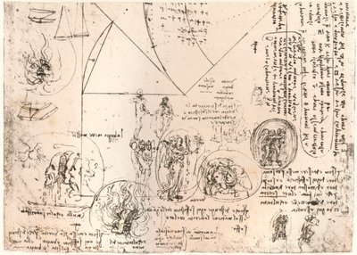 Studie emblémů, c1472-c1519 1883 od Leonardo da Vinci