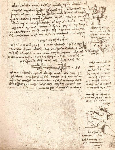 Studie k pomníku Sforza, c1482-c1499 1883 od Leonardo da Vinci