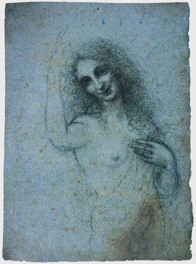 Anděl v těle, asi 1514 od Leonardo da Vinci