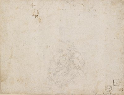 Panna a dítě zbožňované, 1472-1519 od Leonardo da Vinci