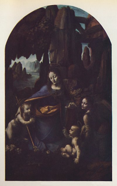 The Virgin of the Rocks, c1508, c1950. od Leonardo da Vinci
