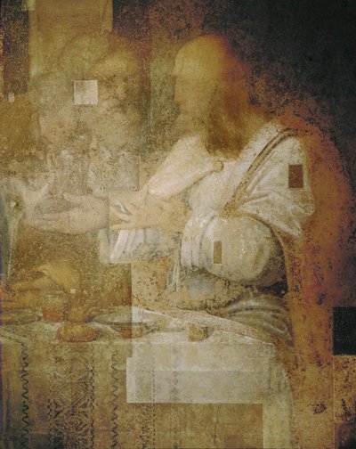 Apoštol Šimon (freska) od Leonardo da Vinci