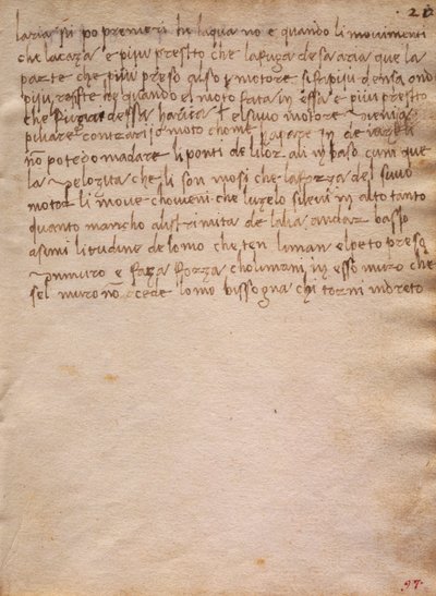 Nepodepsaný výňatek z The Codex Trivulzianus od Leonardo da Vinci