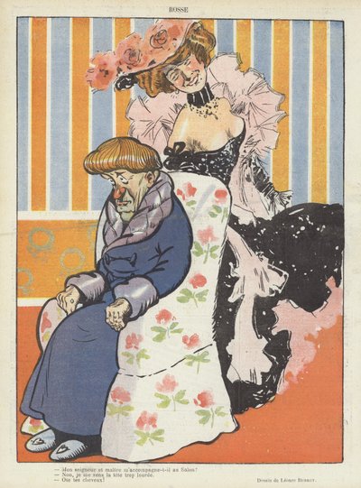 Ilustrace pro Le Rire od Leonce Burret