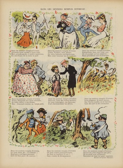 Ilustrace pro Le Rire od Leonce Burret