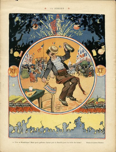 Ilustrace Leonce Burret (1865-1915) v Le Rire od Leonce Burret