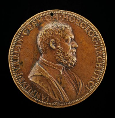 Giannello della Torre z Cremony, 1500-1585, inženýr ve službách Karla V. avers. od Leone Leoni