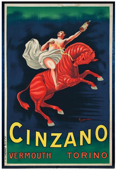 Cinzano Vermouth Turín, 1910. od Leonetto Cappiello