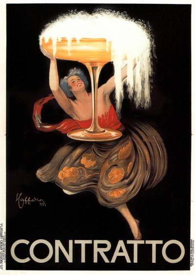 smlouva (plakát) od Leonetto Cappiello
