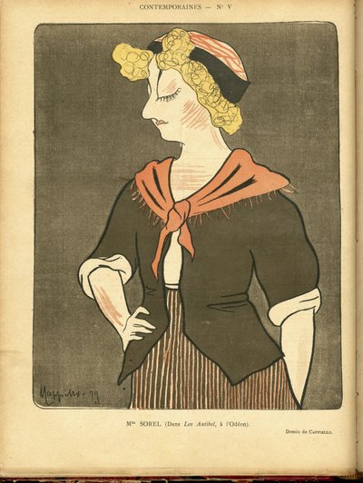Ilustrace Leonetta Cappiella dit Cappiello (1875-1942) v Le Rire od Leonetto Cappiello
