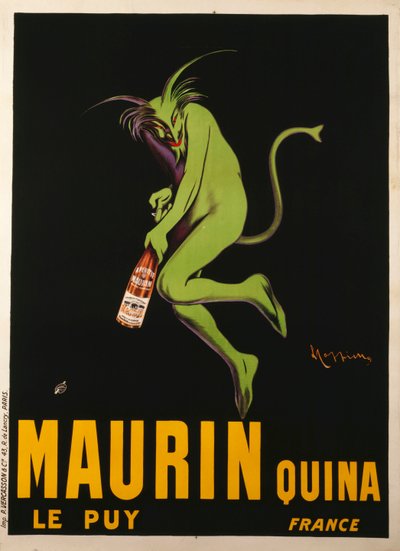 Maurin Quina, kolem roku 1922 od Leonetto Cappiello