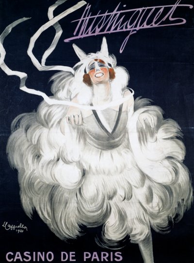 Mistinguett (1872-1956) v Casino de Paris od Leonetto Cappiello