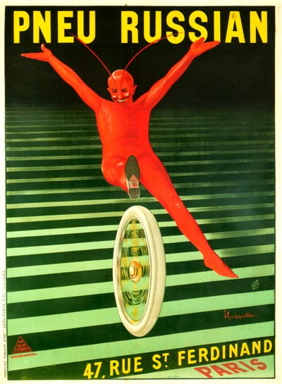 Pneu Ruský Američan od Leonetto Cappiello