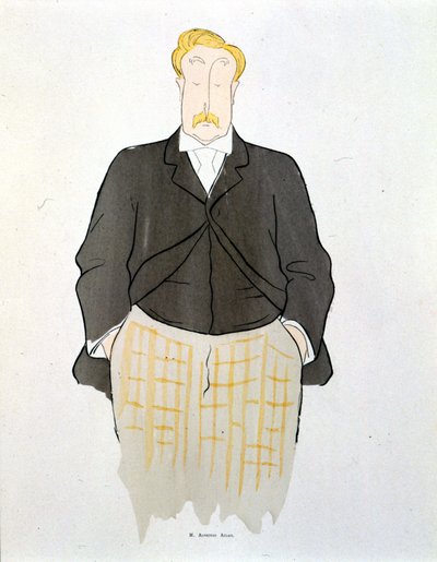 Portrét Alphonse Allaise od Leonetta Cappiella (1875-1942) kolem roku 1900. od Leonetto Cappiello
