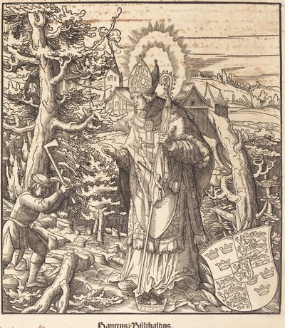 Svatý Willibaldus od Leonhard Beck