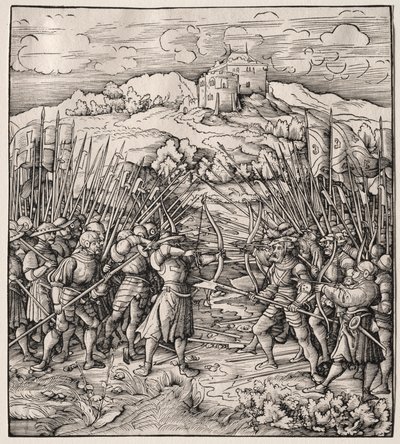 Bitva proti modré rotě, 1512-1518. od Leonhard Beck