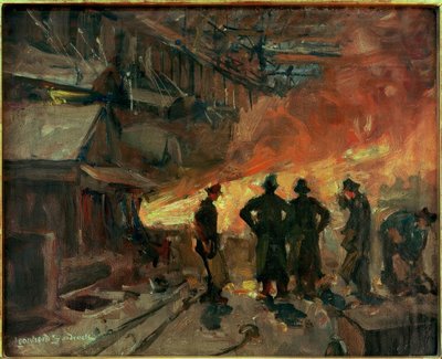 V Thomaswerku (Gutehoffnungshütte Oberhausen) od Leonhard Sandrock