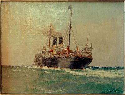 Radampfer od Leonhard Sandrock