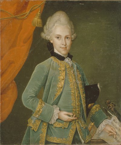 Portrét hraběte Karla Gustava von Simolin 1715-1777 od Leonhard Schorer