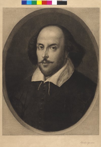 Shakespeare od Leopold Flameng