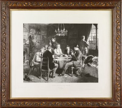 The Road to Ruin: College (lept) od Leopold Flameng