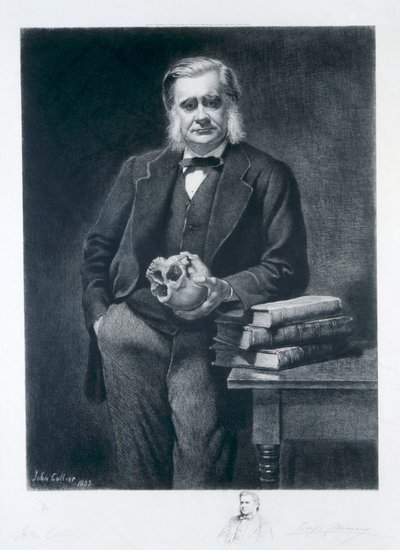 Thomas Henry Huxley, 1893 od Leopold Flameng