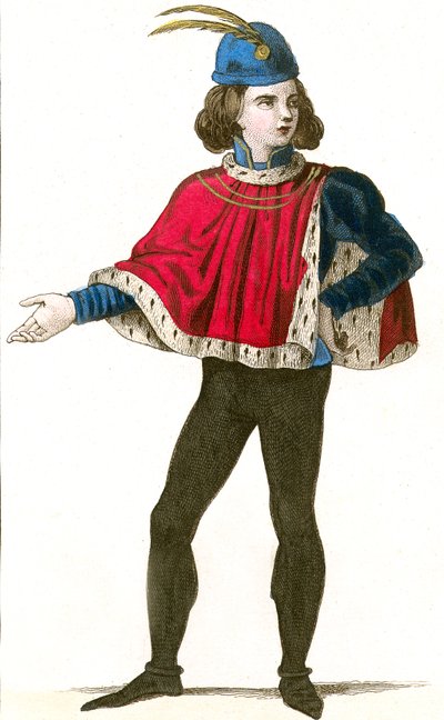 Jan II. z Valois od Leopold Massard