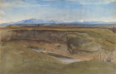 Krajina poblíž Říma, 1867. od Leopold Venus