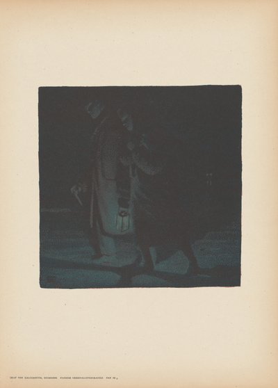 návrat domů od Leopold von Kalckreuth