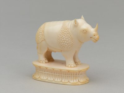 Bílý biskup, šachová figurka, Indie, circa 1820 od Leopoldo Metlicovich