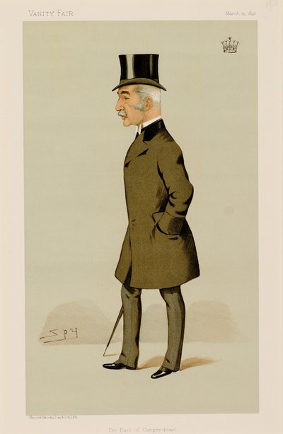hrabě z Camperdown od Leslie Matthew Ward
