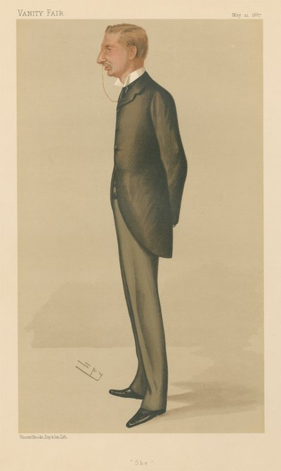 Ona, Henry Rider Haggard (seriál Vanity Fair) od Leslie Matthew Spy Ward