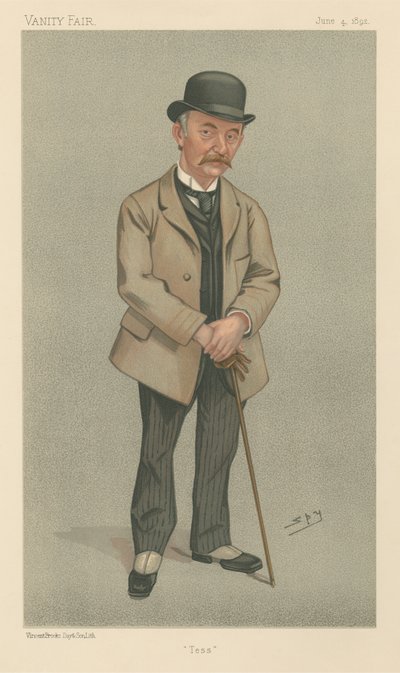 Tess, Thomas Hardy (série Vanity Fair) od Leslie Matthew Spy Ward