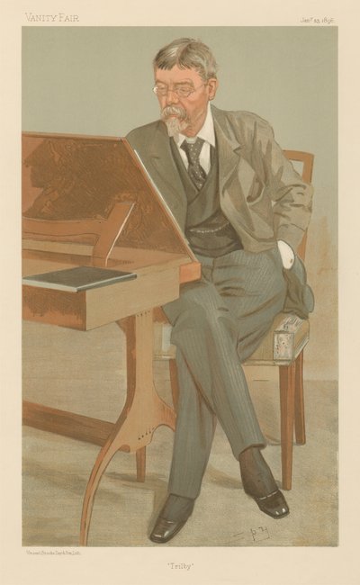 Trilby, George Louis Palmella Du Maurier (seriál Vanity Fair) od Leslie Matthew Spy Ward