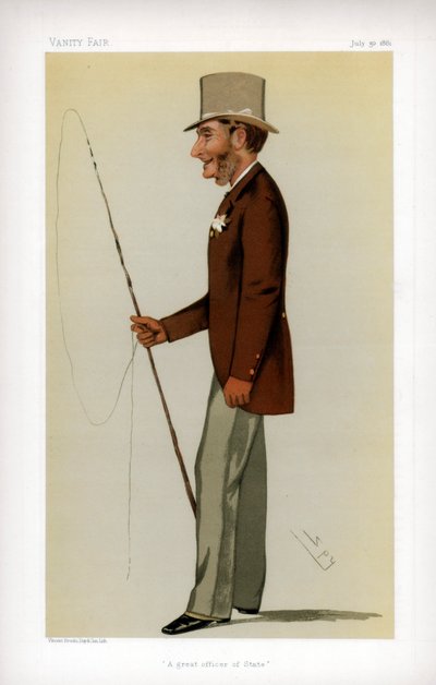 Velký státní úředník, 1881 od Leslie Matthew Ward