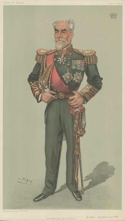 Admirál Earl Clanwilliam od Leslie Matthew Ward